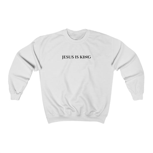 JESUS IS KING Crewneck Sweatshirt