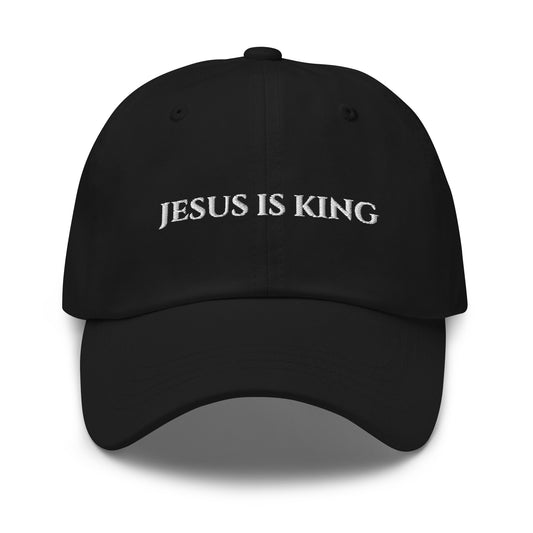 JESUS IS KING Dad Hat